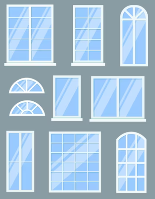 types of different windows